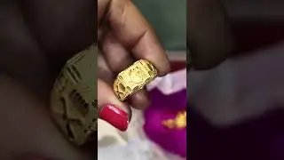 Gold Gents Ring Design#minivlog  #viral #trending #goldjewellery #gold #collection #jewellery #ring
