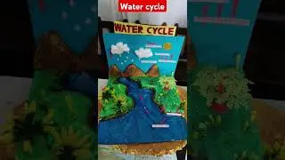 water cycle model /science exhibition
