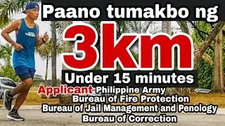 Paano tumakbo ng sub 15 minutes 3km