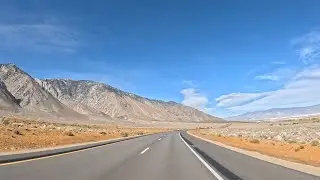 Highway 395 to Lone Pine and the legendary Alabama Hills — mountains, rocks, and memories! (4K)