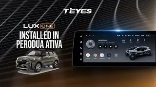 Обновление Perodua Ativa: Teyes Luxone ADAS, DSP и голосовое управление!