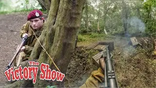 The Victory Show 2023 Woodland Skirmish - First Person POV - WWII Reenactment Battle - Sep 2nd 2023