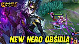 New Hero Obsidia gameplay - Mobile legends