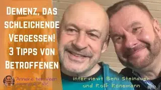 Beni hat DEMENZ&ndash; LEBEN mit Demenz, Beni Steinauer & Rolf K&ouml;nemann beschreiben den Alltag