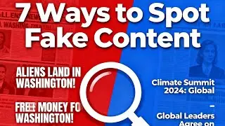 How to  check online content is Real or Fake