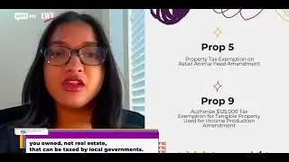 Propositions 5 & 9 - Animal Feed Taxes & Personal Property Tax Exemption