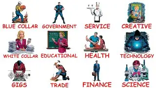 every type of job (career, occupation) explained in 7 minutes.