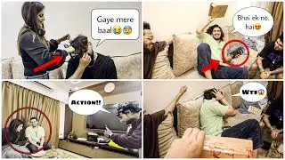 SURPRISED my best friend with post birthday GIFT😱 | ISNE BAAL kharab kar diye😭 | BTS of their reel