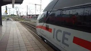 International 13 Teiliger ICE 4 in Karlsruhe Hbf: ICE70 Hamburg-Altona