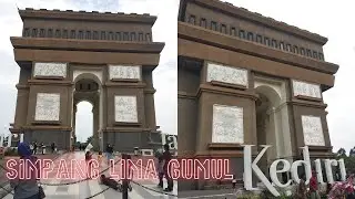 Muterin Simpang Lima Gumul (SLG) Kediri, Berkeliling di Arc de Triomphe nya Kediri