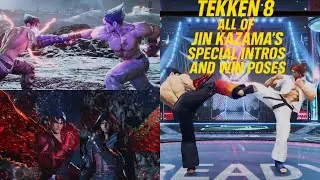 All special intros for Jin Kazama in Tekken 8