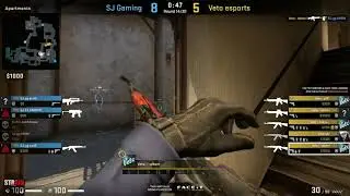 SJ Gaming vs Veto Esports   Telia Esports Series S2   Inferno