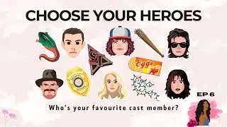 Choose Your Heroes! ✨ Which Stranger Things cast member is your favourite?
