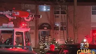 At Least 2 Dozen People Displaced After Apartment Building Fire In Warminster
