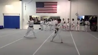 Matt and Brian karate Jo demo