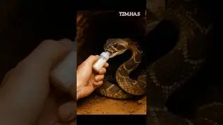 Dangerous Encounter: Feeding Milk to a Snake | Cinematic Realism&rdquo;
