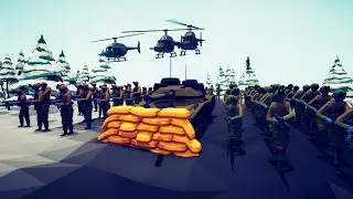 CAN 300x MILITARY SOLDIER CLEAR  AREA? - Totally Accurate Battle Simulator TABS