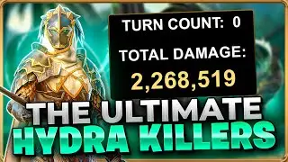 🚨УБИЙЦЫ ГИДРЫ🚨 2 САМЫХ БЕЗУМНЫХ УБИЙЦЫ ДЛЯ БОССА КЛАНА ГИДРЫ | RAID SHADOW LEGENDS