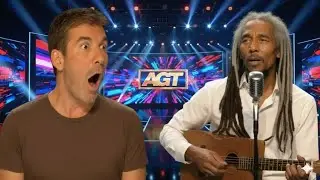 78Yr OLD man left Jamaica to chase Money, now his voice on American Got Talent Stage SHOCKS Judges