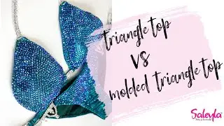 Triangle Top VS Molded Triangle Top for Competition Bikinis. Tips to Choose The Best Top Style