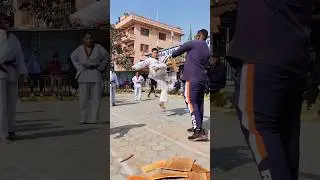 Butterfly Kick 👀🤨Grading Time #fight #game #taekwondonepal #fightinggame #fightgame #fightinnepal
