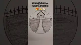 Very Beautiful and Easy Drawing 😍✏️ | Easy Drawing | #Shorts #shortsfeed