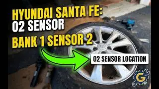 Замена датчика кислорода (O2) 2.0 для Hyundai Santa Fe 2013 2014 2015 2016 2017 2018.