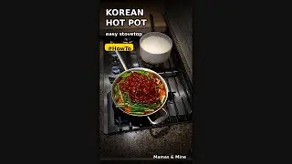 How To Make Korean Hot Pot at Home with Rice | Cozy Family Dinner 🥘🍚