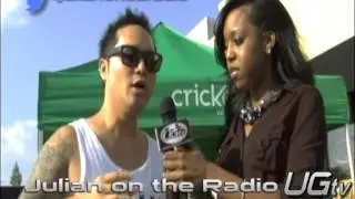 Julian on the Radio Interview with Urban Grind TV Presented By Cricket Wireless Muve Music