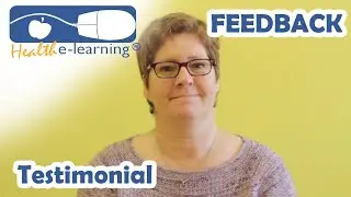 Testimonial #1 (English) | Health e-Learning Courses