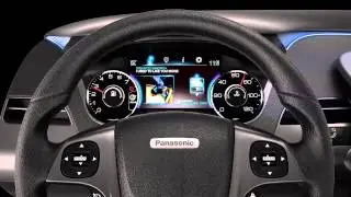 Panasonic Driver-Focused HMI Interior Concept