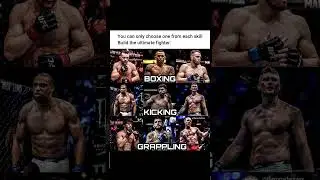 Build the ULTIMATE Fighter 🤔🧠  #ufc #mma