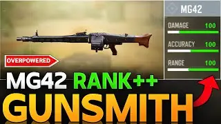 MG42 САМЫЙ СМЕРТОНОСНЫЙ РУЧНОЙ ПУЛЕМЕТ В CALL OF DUTY MOBILE GUNSMITH | СБОРКА РАНГА MG42 ДЛЯ COD...