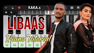 Kale Je Libaas Di (KAKA) | Mobile Piano Tutorial | Ginni Kapoor | Punjabi Song 2021 | Easy To Learn