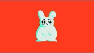360 Frame by frame bunny animation in Procreate
