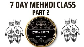 Free 7  Day(part 2)  Mehndi Class+Free certificate|Topic : Advance leaves beginner to expert 