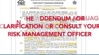 Third Party Financing  Addendum