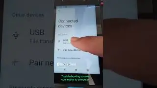 Unitech Connection to Computer tips  #1 ConnectedDevices