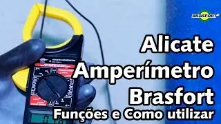 Alicate Amperímetro Brasfort 8559 - como usar