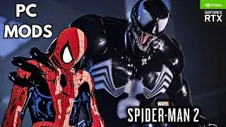 Spider-Man 2 PC But Its Todd Mcfarlane' Venom Vs Peter | No HUD Showcase MODS