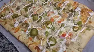 How to make Ranch Sauce Pizza