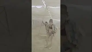 Burning Man caught in dust storm