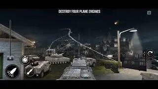 War Sniper Z12 Mission 36 Ground To Air Destroy Four Plane Engines