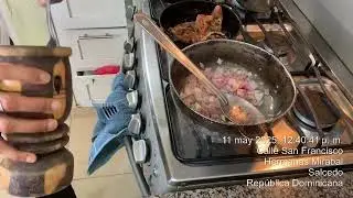 Guineitos verde en salsa de queso