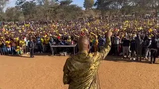 #FullVideo #4KQuality Nelson Chamisa addresses his Biggest crowd so far in Mutare Sakubva CCC Rally