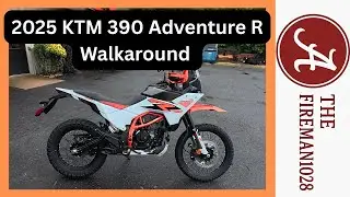 2025 KTM 390 adventure R Walk Around!!!!