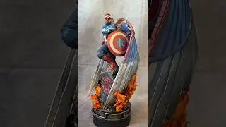 Sam Wilson Captain America Custom painted marvel figure #marvel #samwilson #captainamerica #3dprint