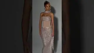 Meet KAILANI🥀The Iconic Maxi Dress in Silver Sparkle✨ #fashion #model #beauty #style #outfit #shorts
