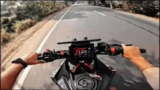 KTM Duke 390t Rash Driving at Full Speed 😱 &ndash; Caught on Camera!