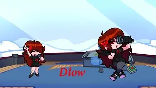 FNF Dlow But @Cherryfnfcutegf and @babycherryfnf Sing It